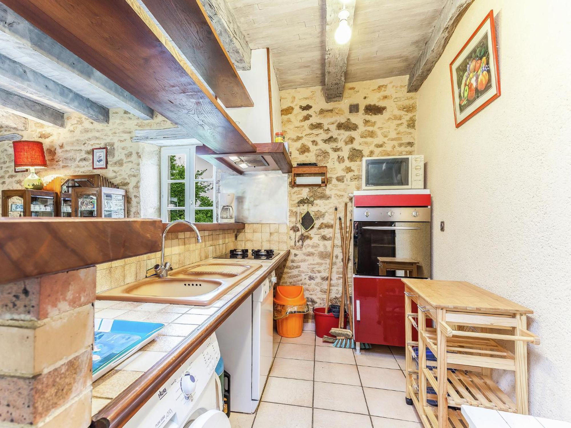 Cosy Holiday Home In Lantheuil With Garden 维尔弗兰彻杜波里 外观 照片